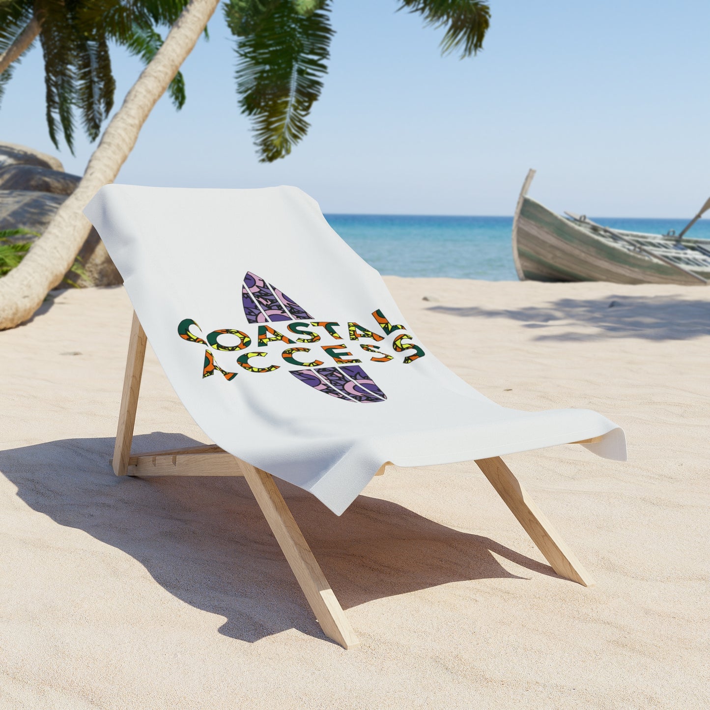 Coastal Access Beach Towel