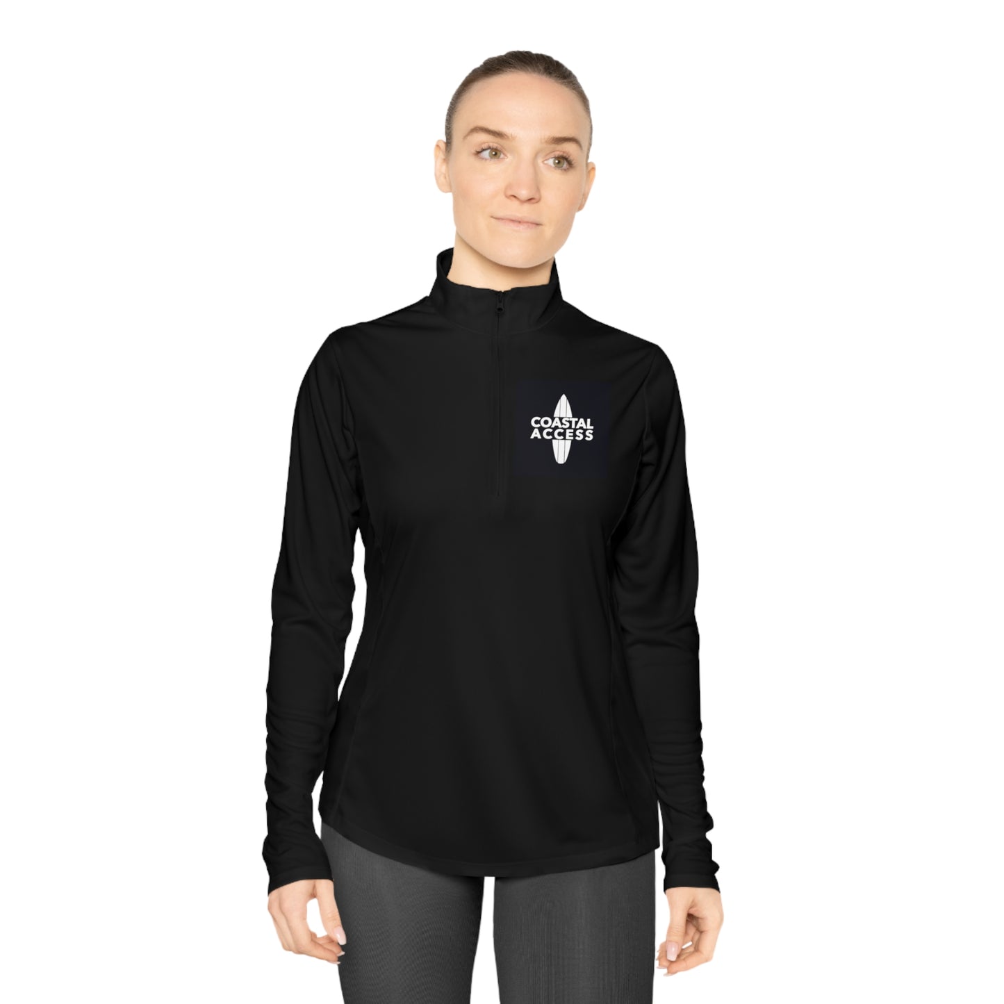 Coastal Access Women's Quarter-Zip Pullover