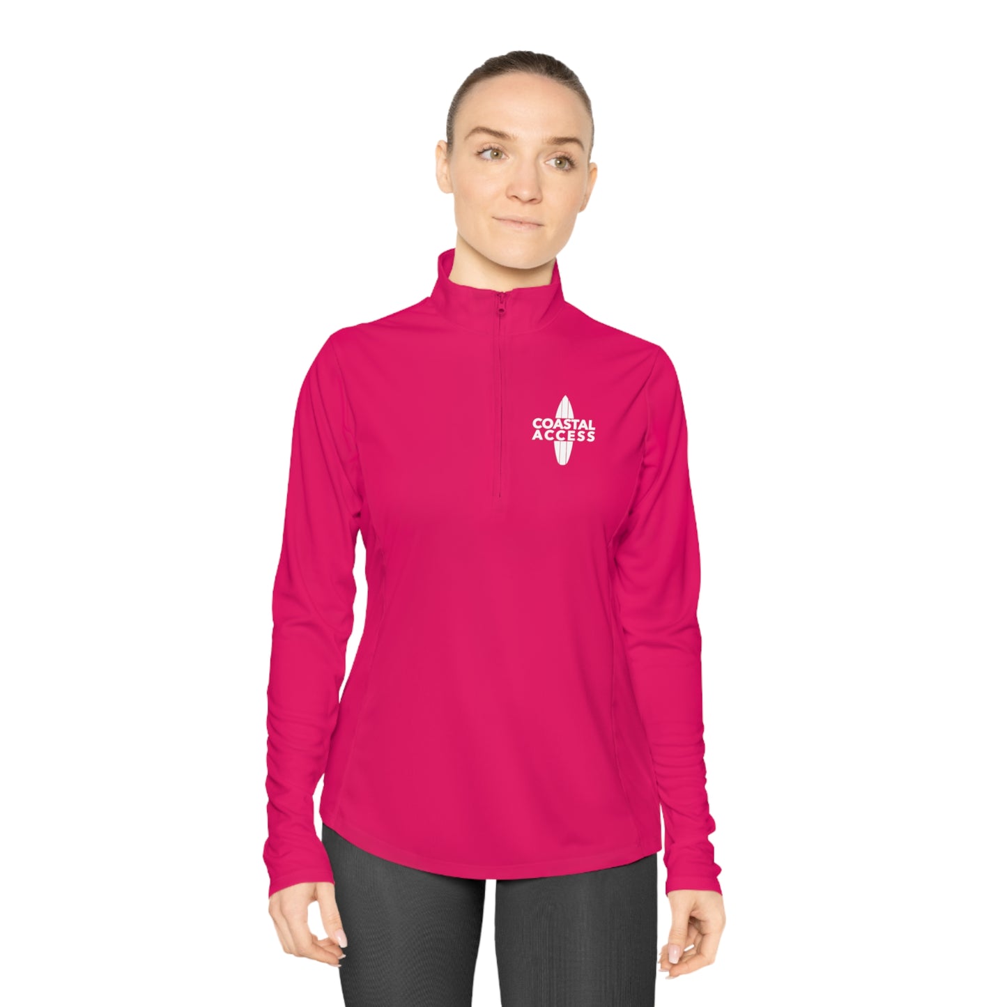 Coastal Access Women's Quarter-Zip Pullover